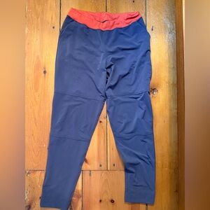 Cotopaxi Baja Pants in Gray and Orange